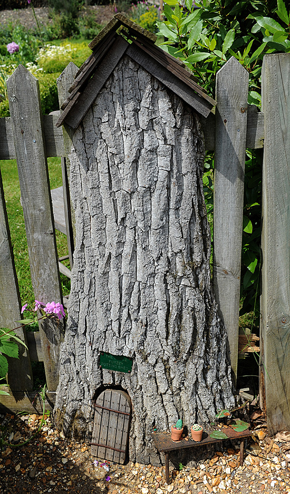 Furzey Gardens New Forest Fairy Door 'The Little Furzey Potting Shed'